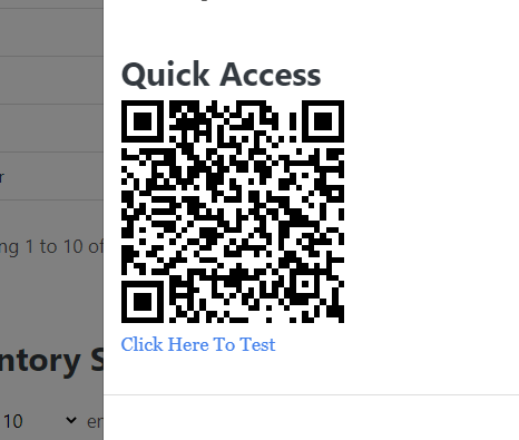 Inventory QR Code Management